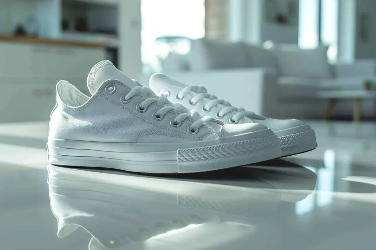 Comment bien nettoyer des converses blanches ?