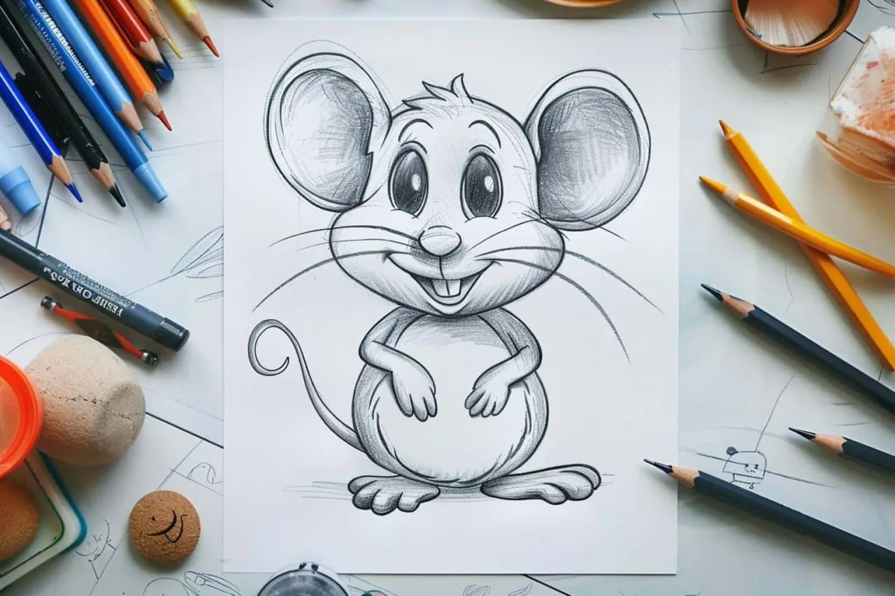 Comment dessiner une souris en quelques étapes simples ?
