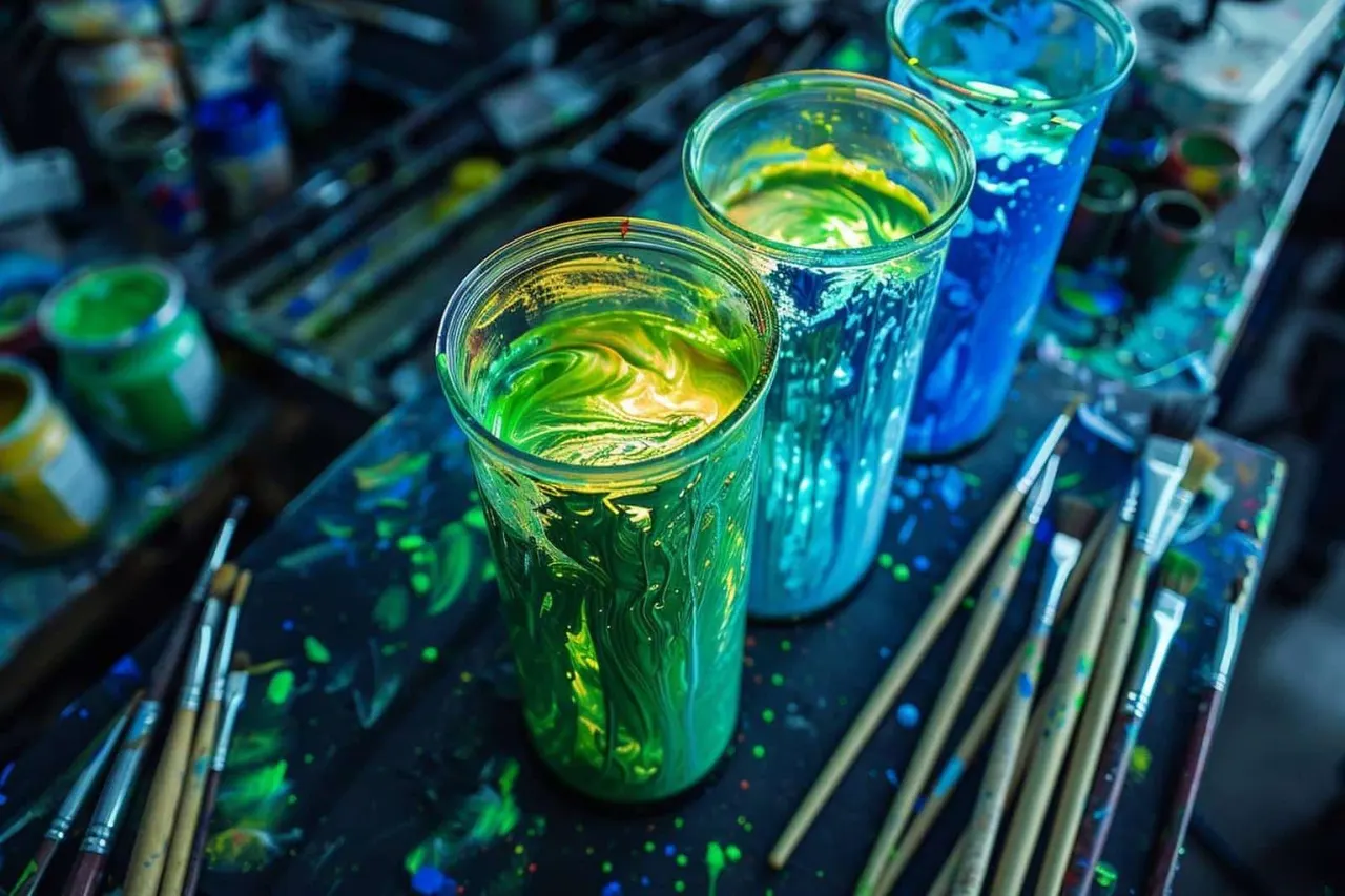 Comment fabriquer de la peinture phosphorescente ?