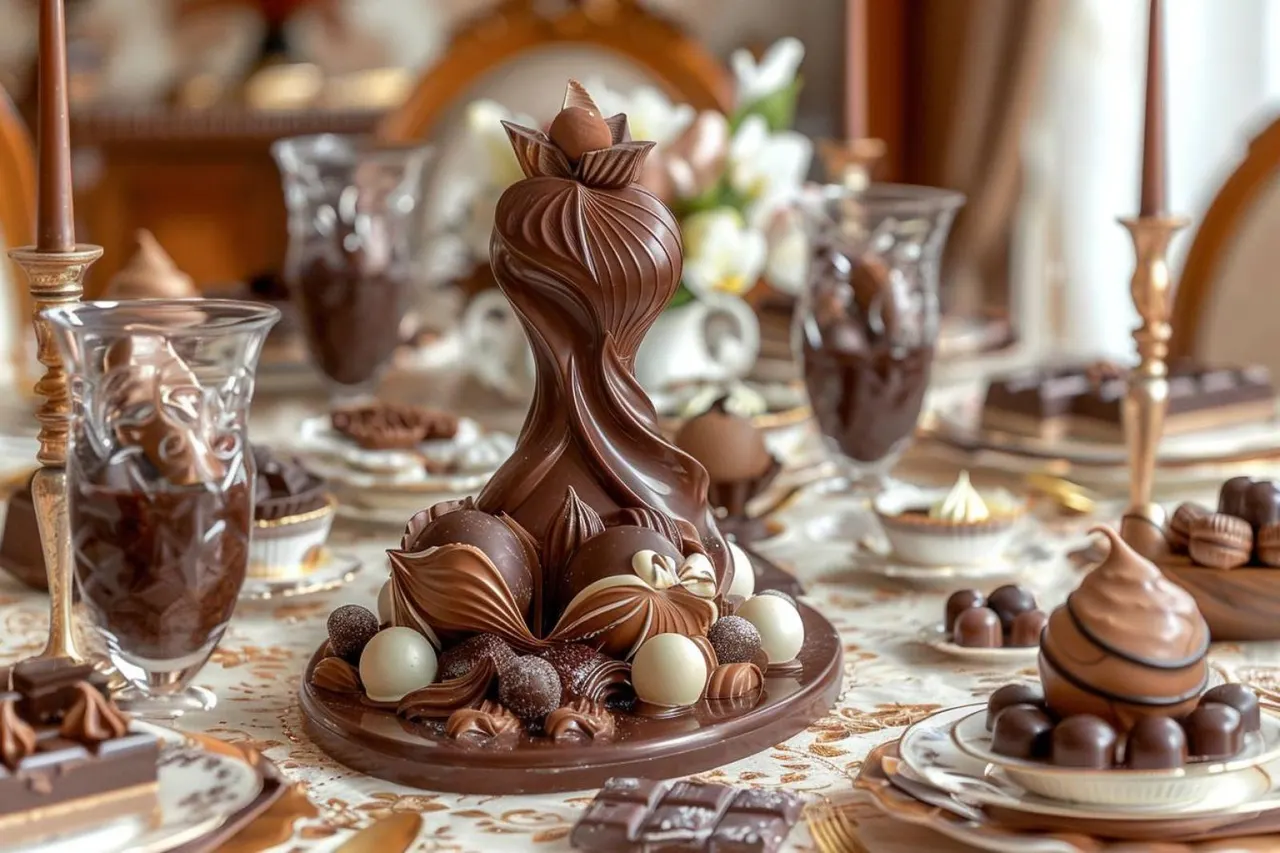 Comment réussir une décoration de table chocolat ?