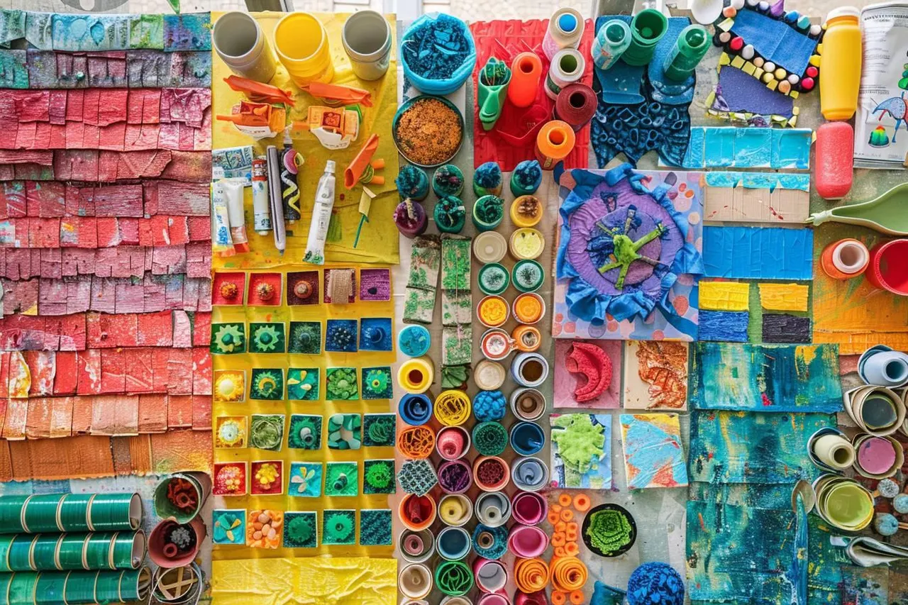 Idées de projets artistiques avec du matériel recyclé