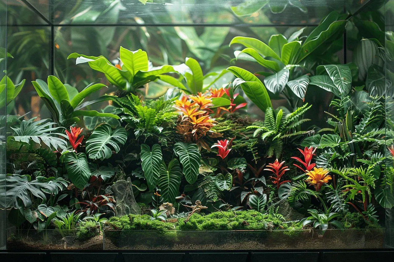 Les étapes pour créer un terrarium tropical