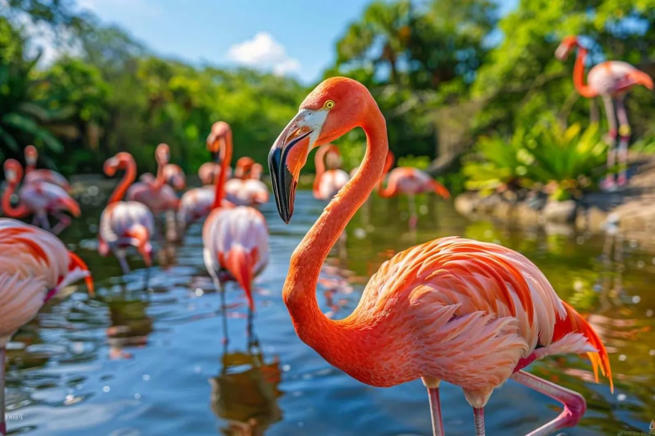 Pourquoi les flamants roses sont-ils roses ?
