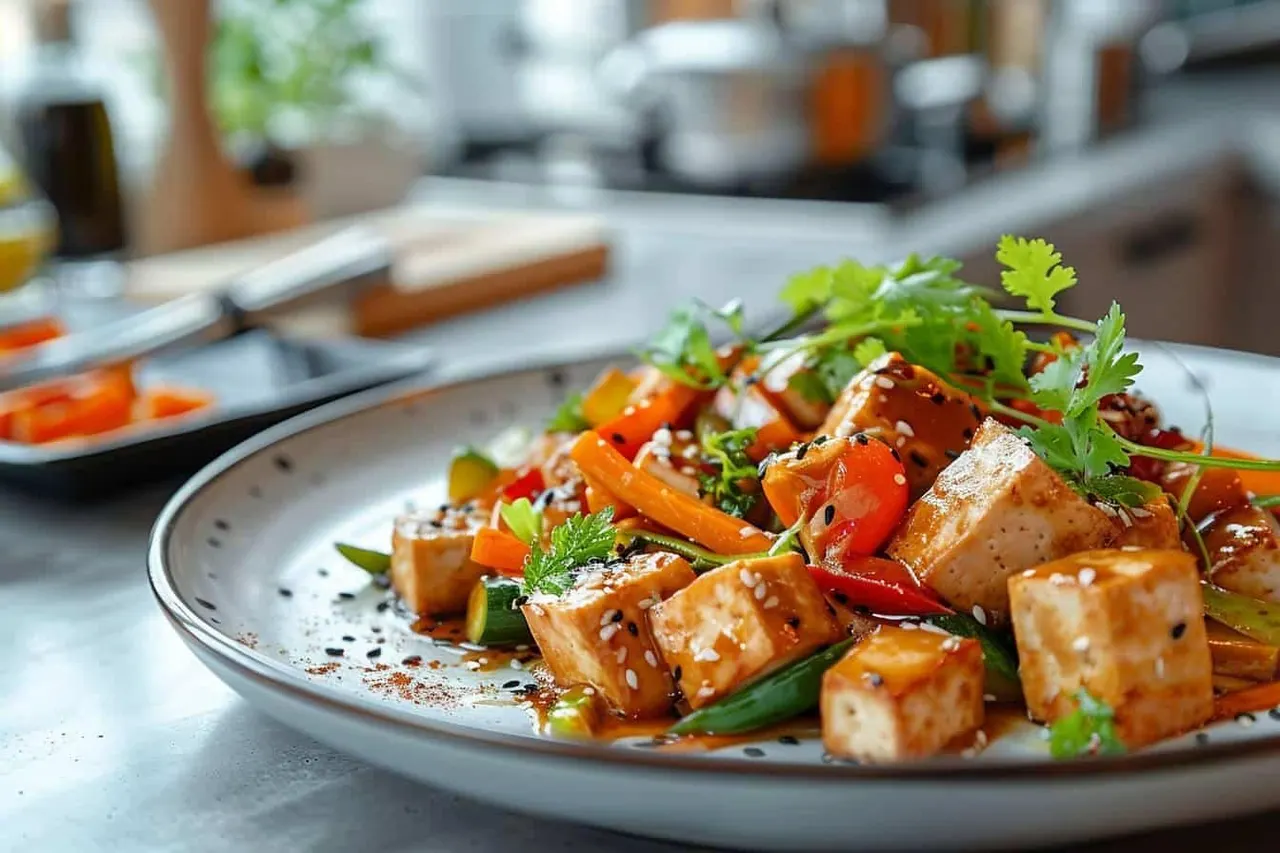 Recettes de plats à base de tofu